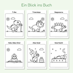 Vorschau: Dinosaurier-Ausmalbilder T-Rex, Triceratops, Stegosaurus und mehr