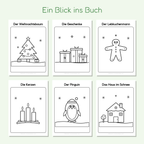 Vorschau der Weihnachts-Ausmalbilder
