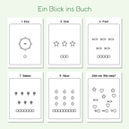 Vorschau der Zahlen-Ausmalseiten